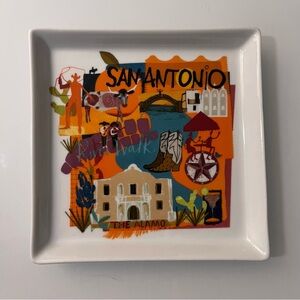 Crate & Barrel • “Road trip” San Antonio‎ Plate
